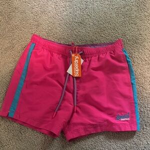 NWT SuperDry Swim Trunks